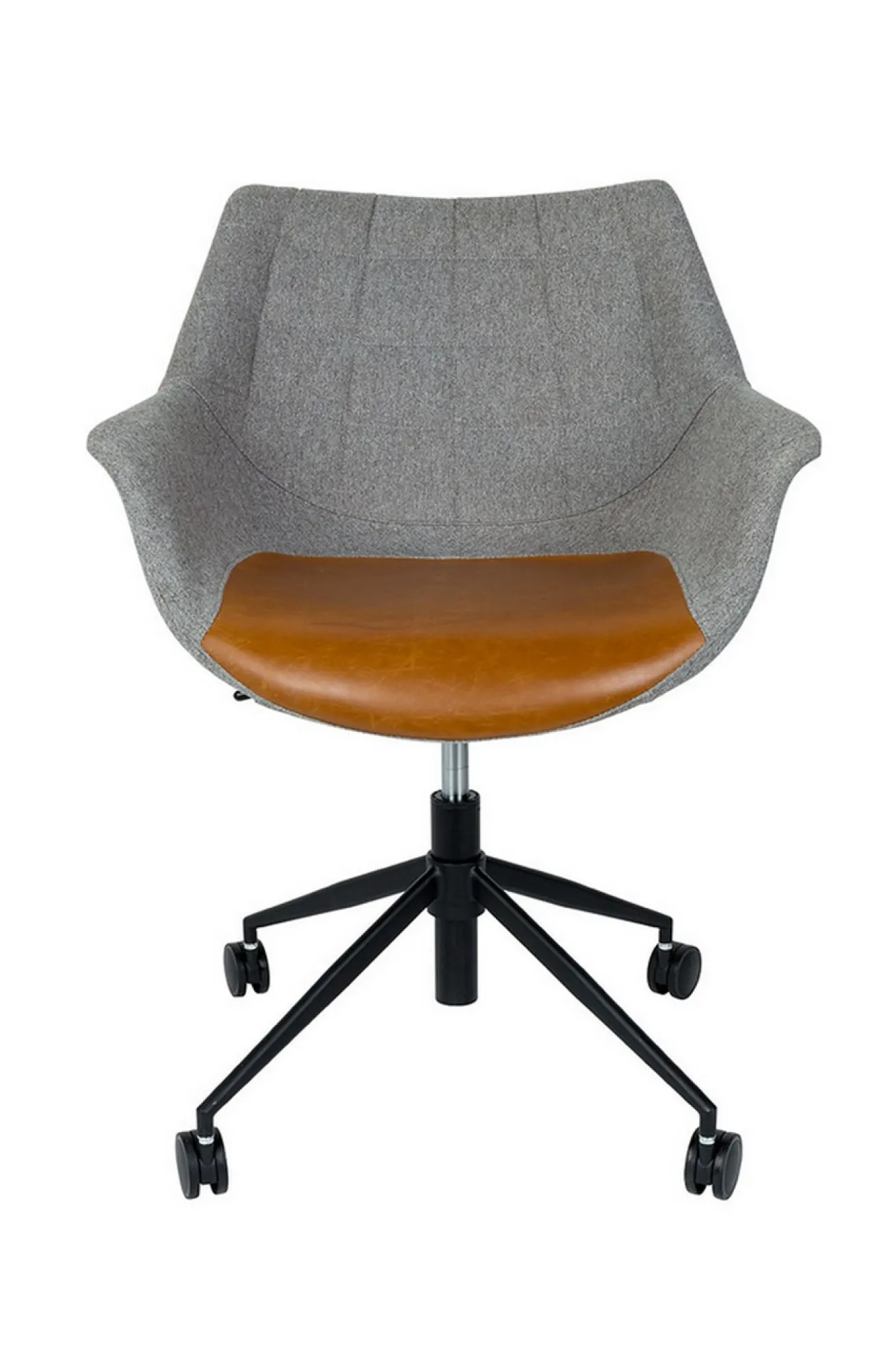 Bürostuhl Doulton Stoff grau