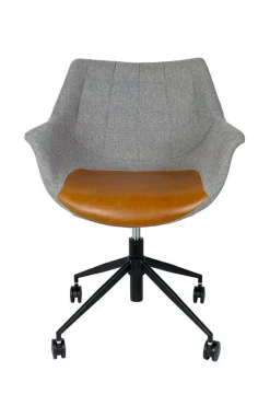 Bürostuhl Doulton Stoff grau