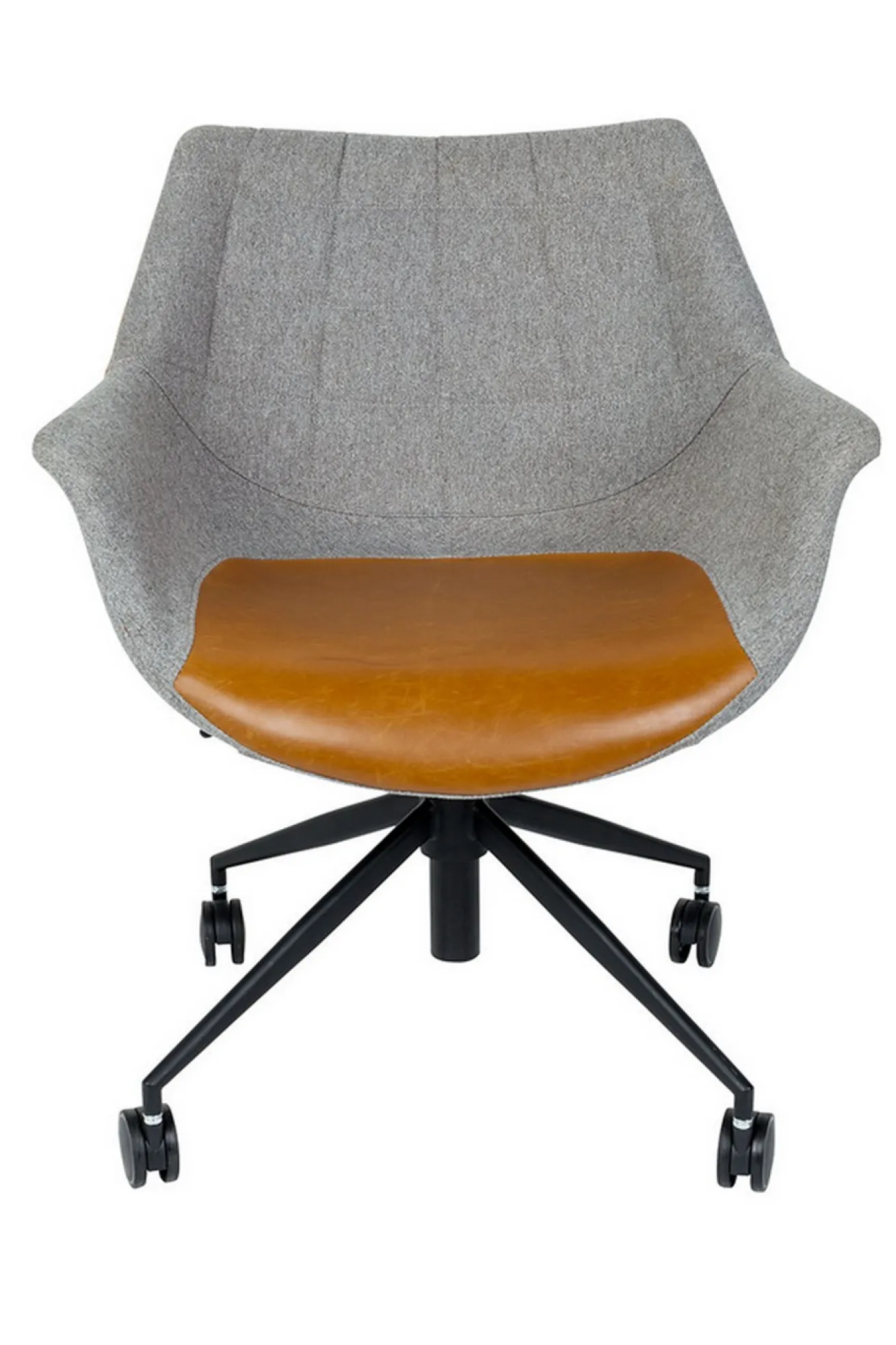 Bürostuhl Doulton Stoff grau