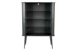 Buffetschrank Barbara Massivholz schwarz