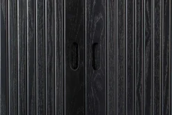 Buffetschrank Barbara Massivholz schwarz