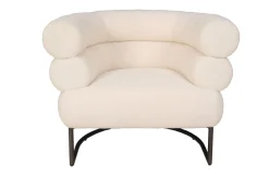 Club Sessel Marco Cosmopolitan Boucléstoff creme