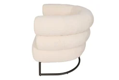 Club Sessel Marco Cosmopolitan Boucléstoff creme
