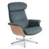 Conform Timeout Sessel aus Stoff in blau