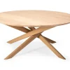 Couchtisch Mikado Eiche natur oval B 143 cm