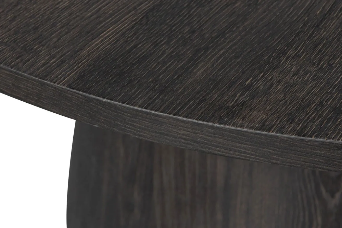 Couchtisch Moon MDF dunkelbraun D60