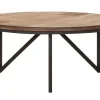 Couchtisch Odeon Teak natur D 80 cm