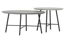 Couchtisch Set Delta Air Mortex grau