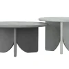 Couchtisch Set Melo Air Mortex grau