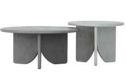 Couchtisch Set Melo Air Mortex grau