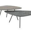 Couchtisch Set Plectro Air eckig 2-farbig