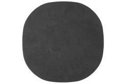 Couchtisch Soho Mortex schwarz D 90 cm