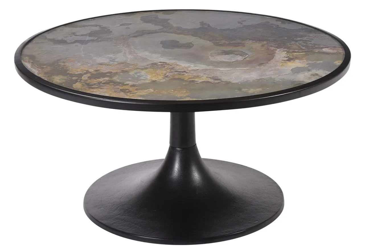 Couchtisch spring I Metall H 39 cm