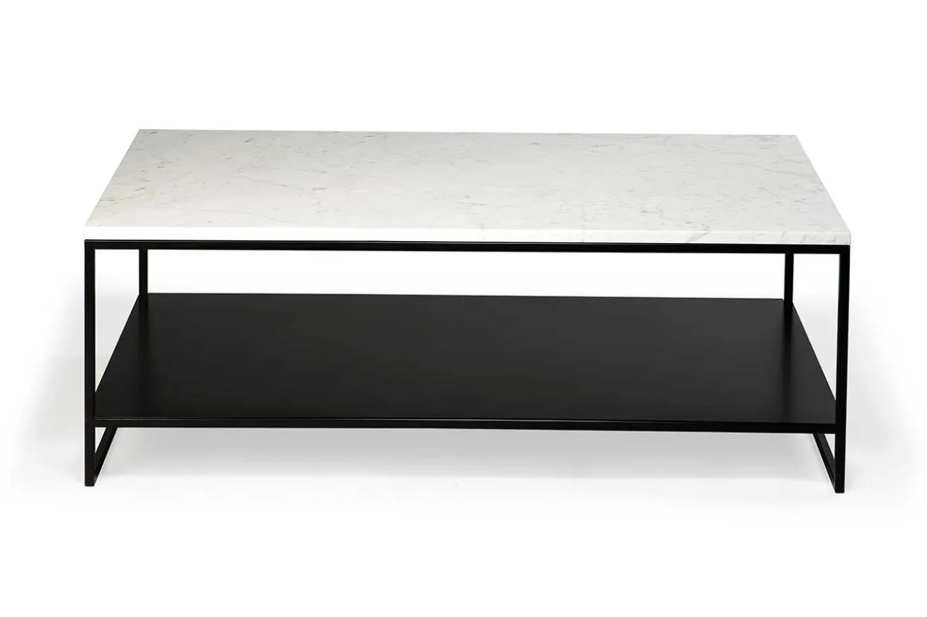 Couchtisch Stone Marmor weiss B 120 cm