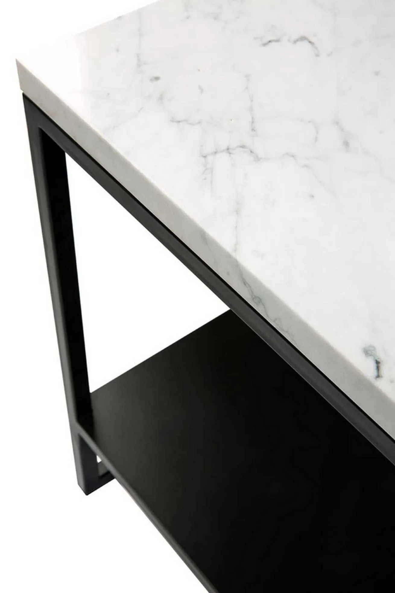 Couchtisch Stone Marmor weiss B 120 cm