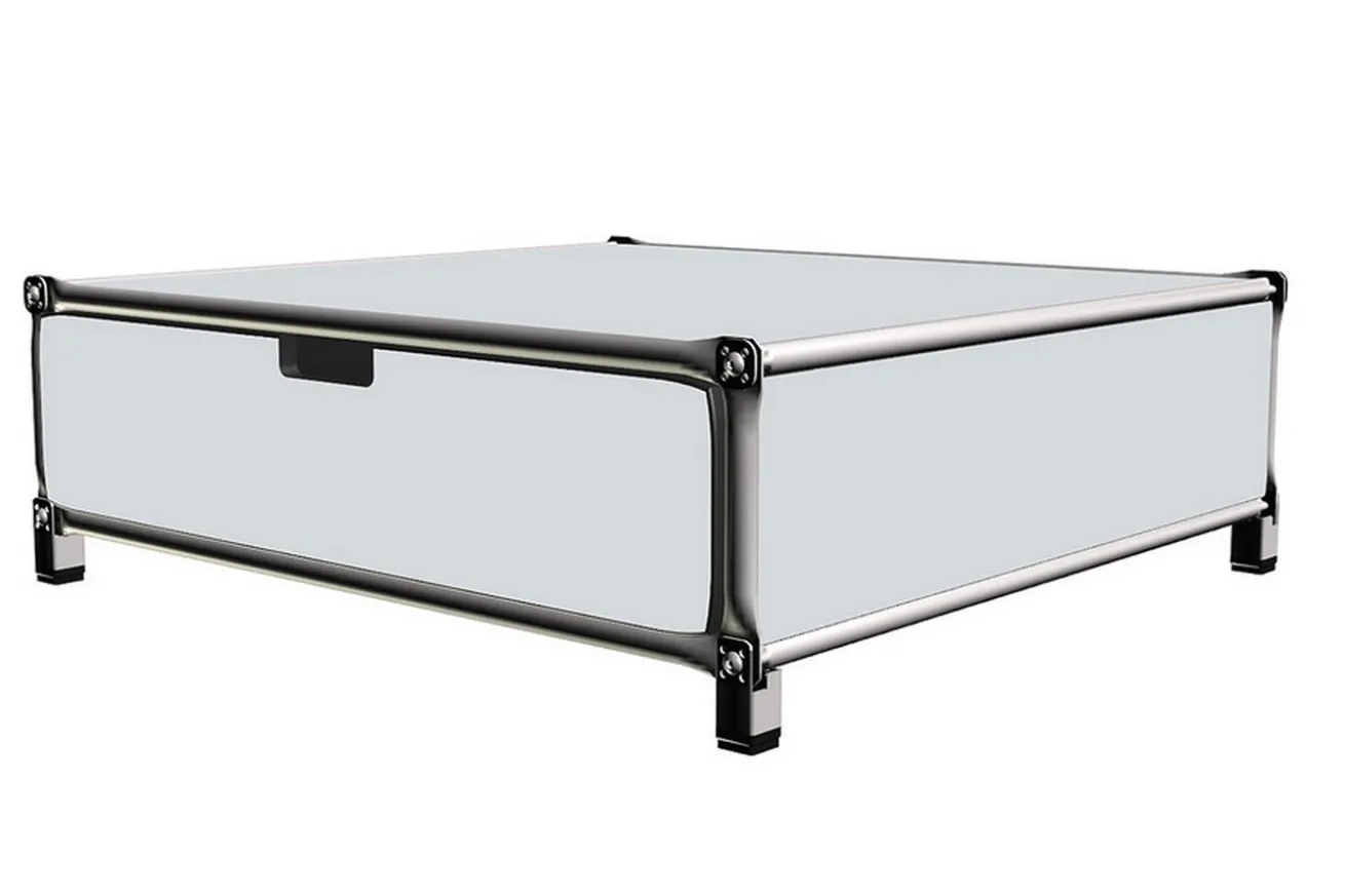 Couchtisch System 180lichtgrau B 75 cm