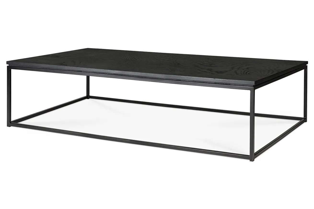 Couchtisch Thin Eiche Metall B 120 cm