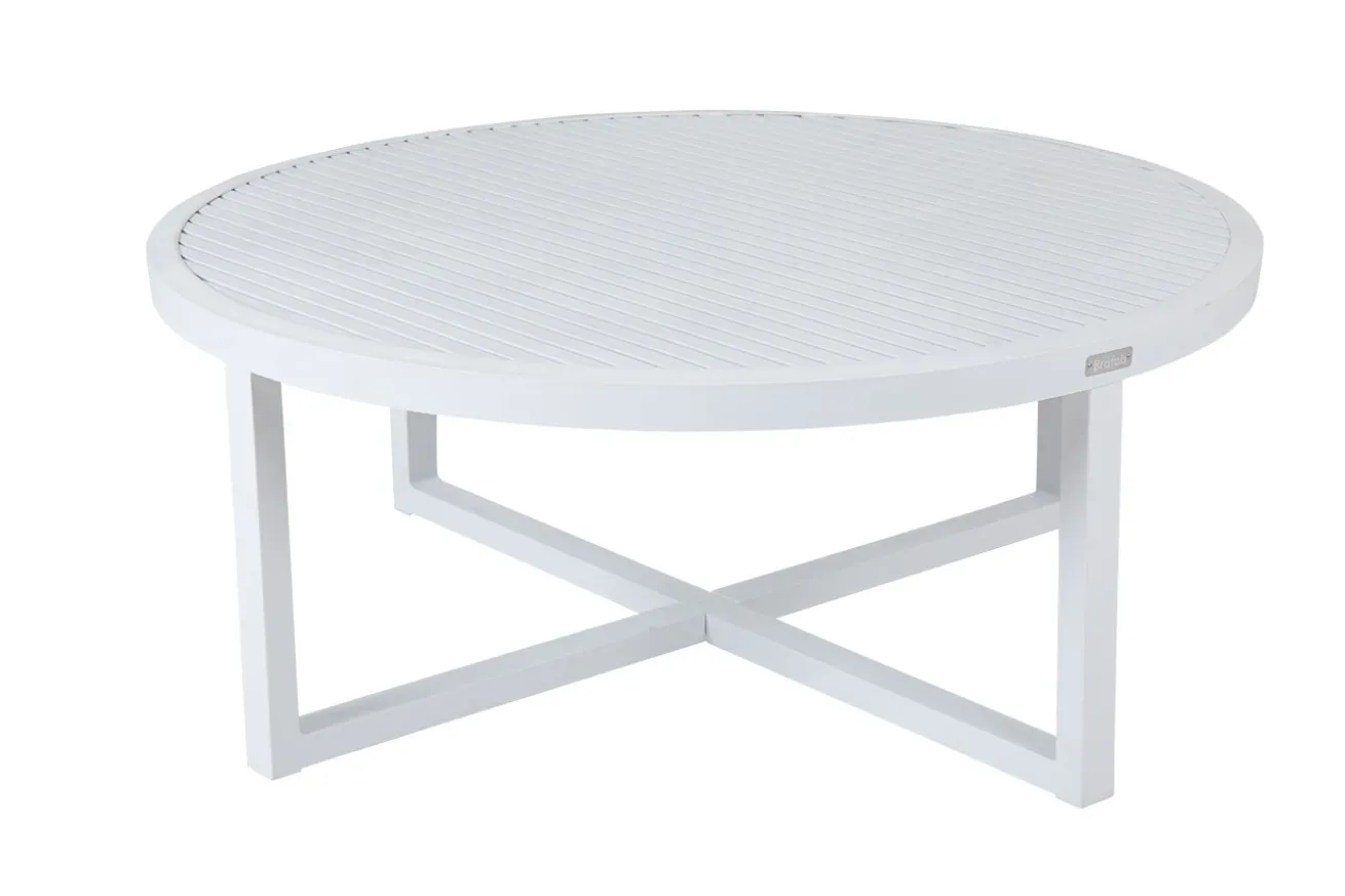 Couchtisch Vevi weiss D 100 cm
