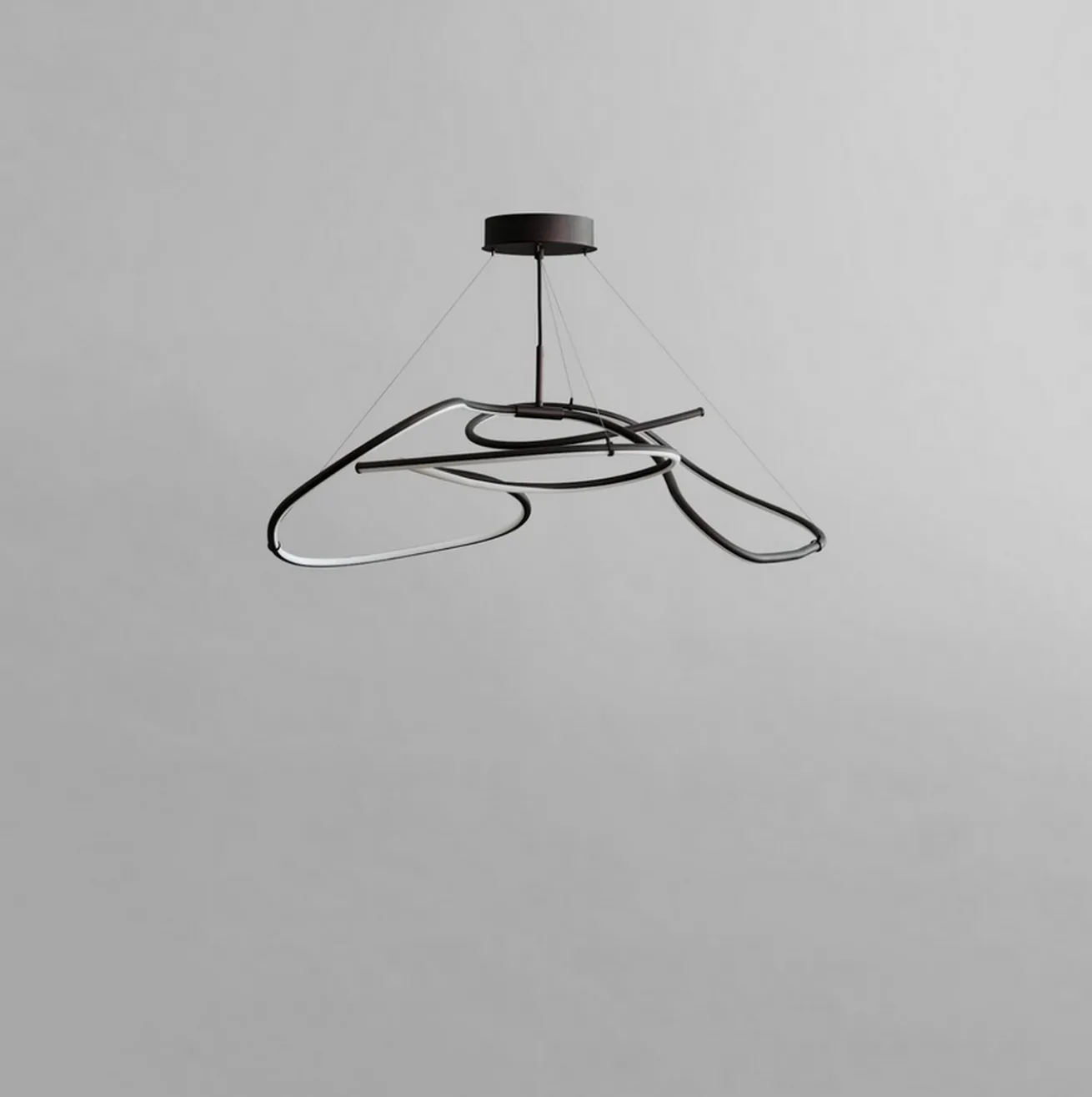 Deckenlampe Ghost Mini mattschwarz