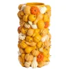 Dekovase Pumpkin gelb H 50 cm