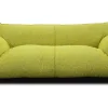Designersofa Tobi Stoff gelb