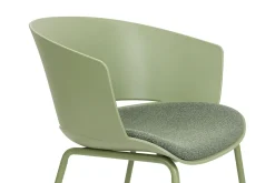 Designerstuhl Jessi Kunststoff grün