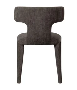 Designerstuhl Kermit Stoff graubraun