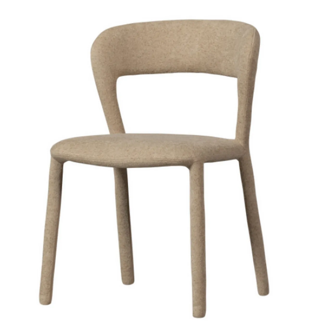 Designerstuhl Noble Stoff sand