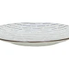 Dessertteller Anafi blau weiss D 22 cm