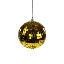 Discokugel gold D 10 cm