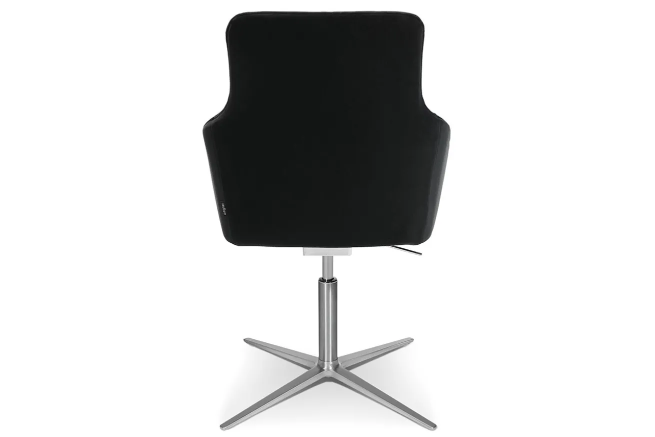 Drehsessel W-Cube 1 CLF Stoff schwarz