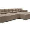 Ecksofa Cube Stoff beige