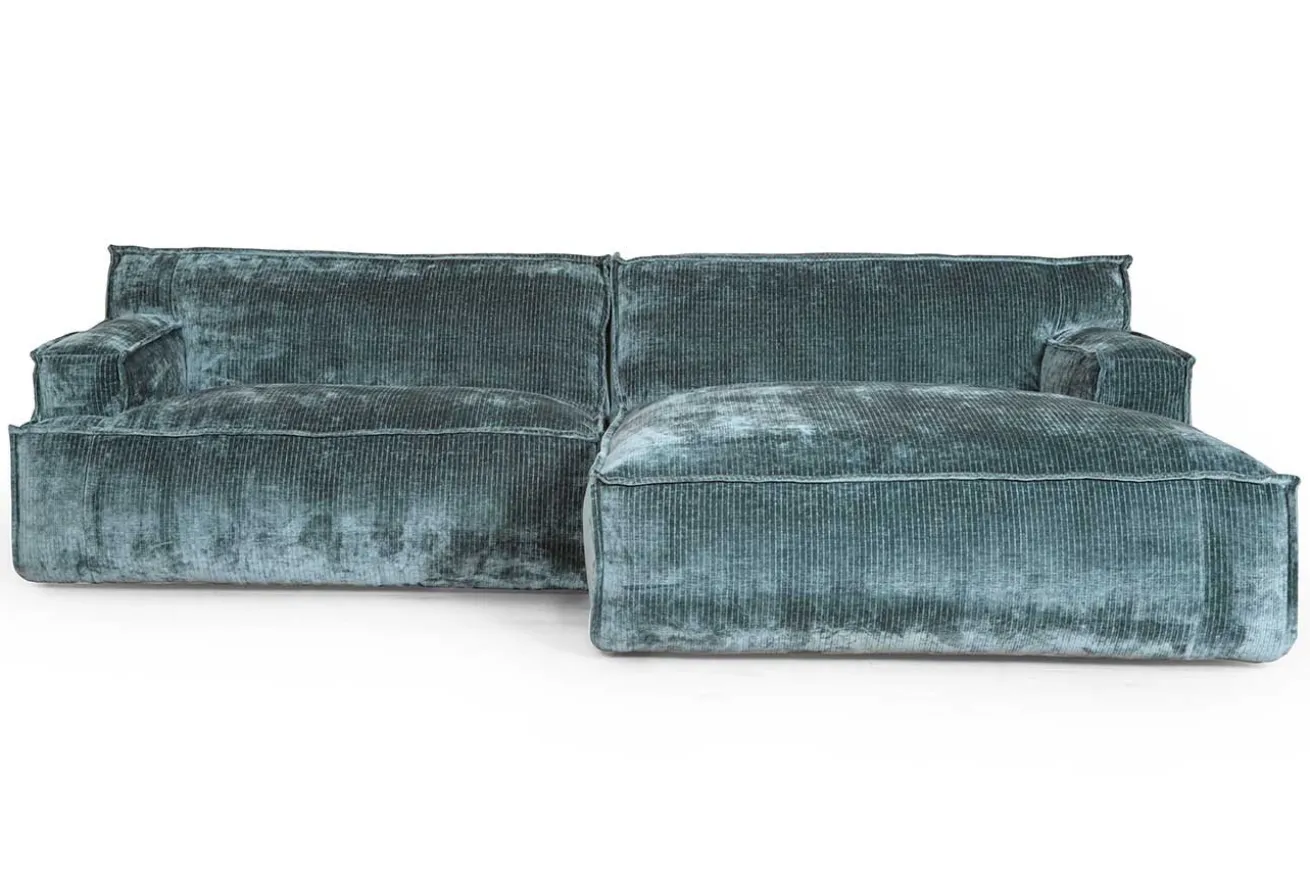 Ecksofa Plantes Cord khaki