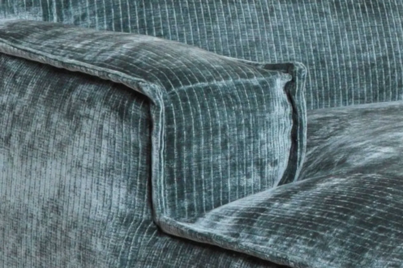 Ecksofa Plantes Cord petrol