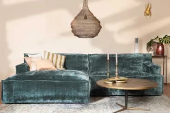 Ecksofa Plantes Cord petrol