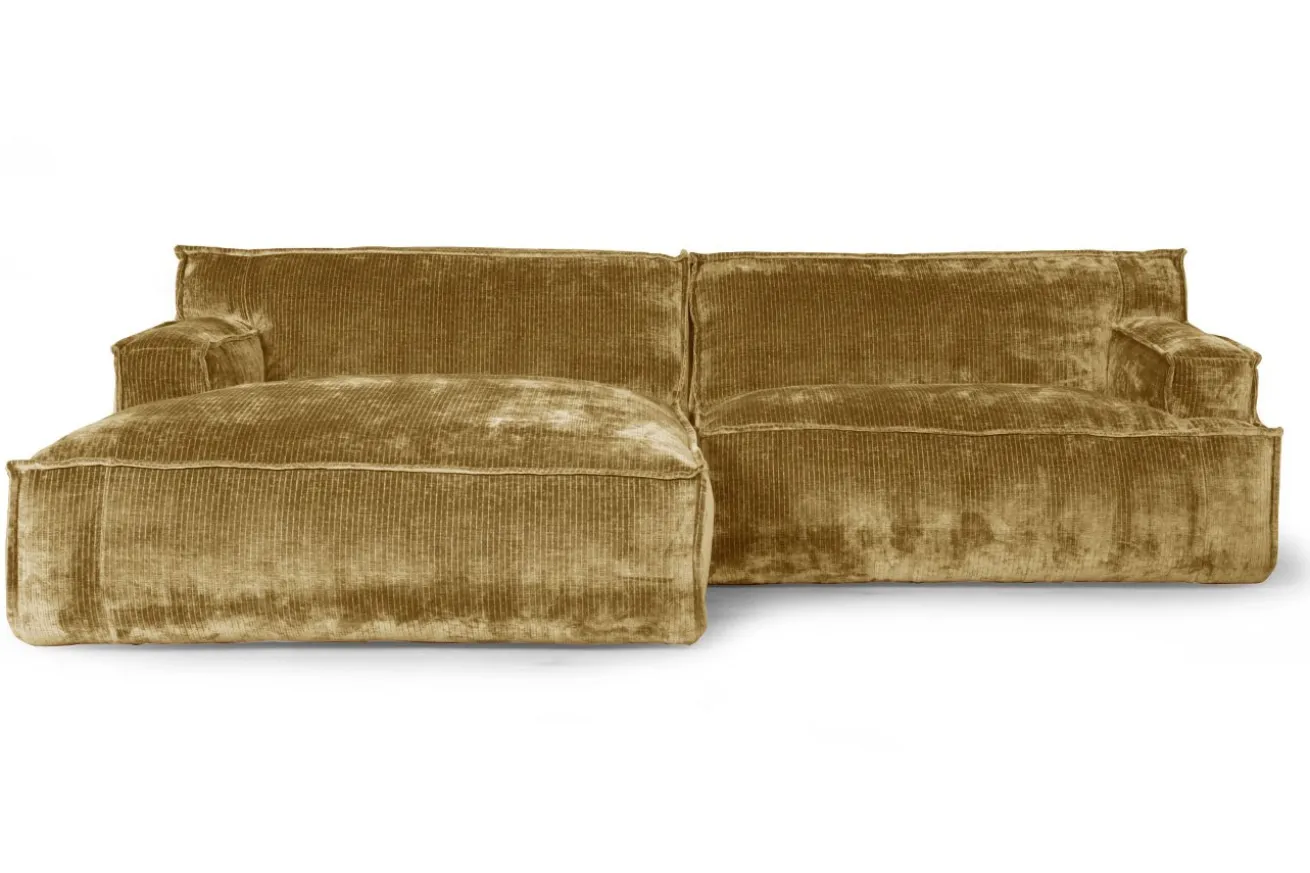 Ecksofa Plantes Cord petrol