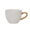 Espressotasse Porzellan weiss