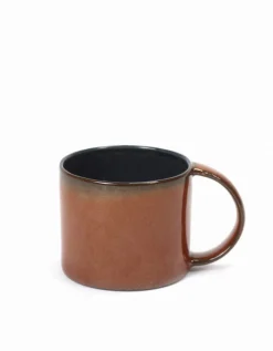 Espressotasse Terres de Reves blau rostrot