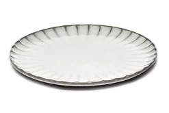 Essteller Steingut weiß D 18 cm