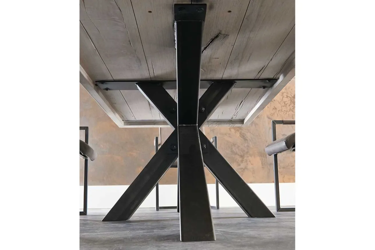 Esstisch Chicago Naturkante ab 200 cm