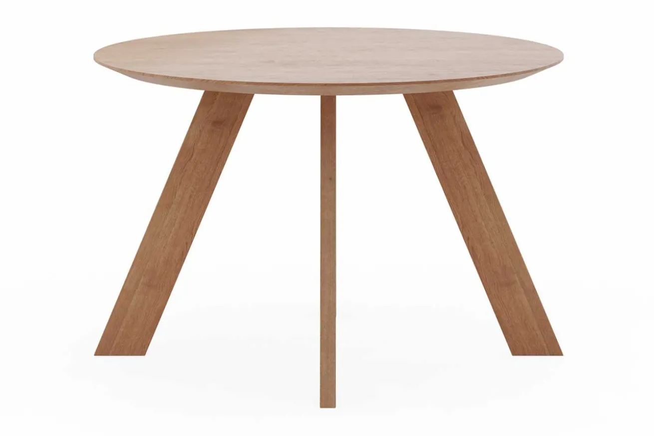 Esstisch Circle Eiche massiv ab D 100 cm konfigurierbar