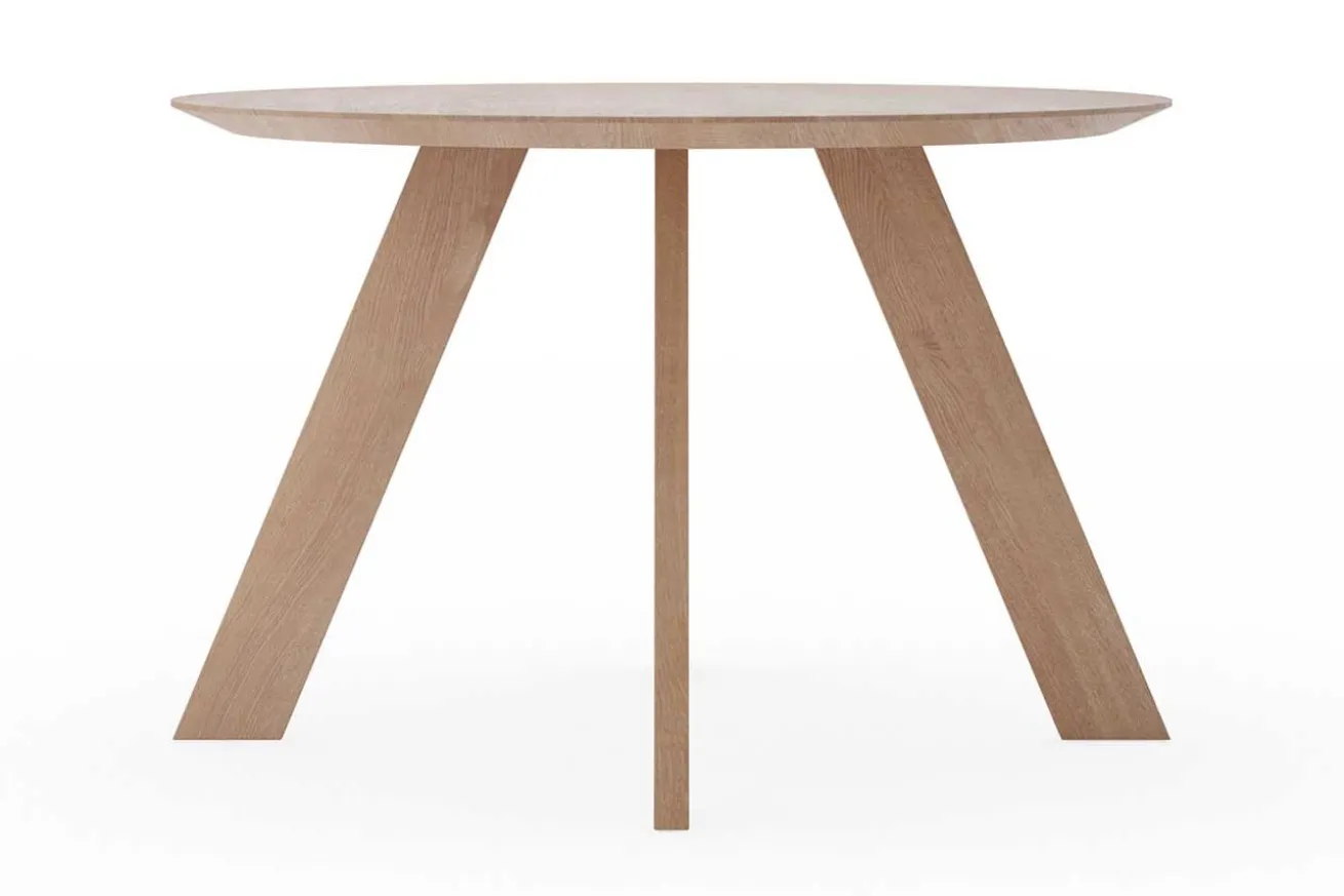 Esstisch Circle Eiche massiv ab D 100 cm konfigurierbar