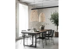 Esstisch Criss Cross Massivholz B 160 cm