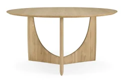 Esstisch Geometric Eiche natur D 150 cm