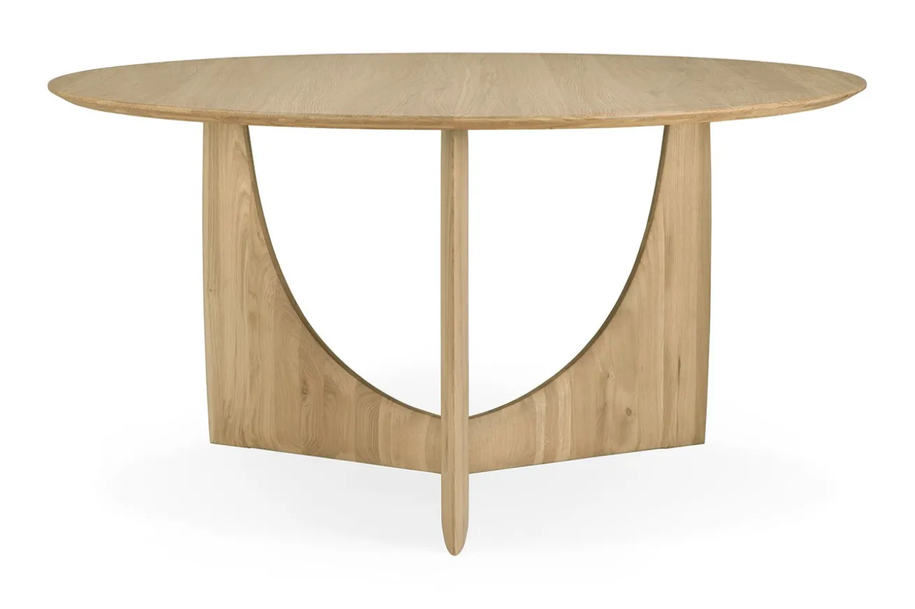 Esstisch Geometric Eiche natur D 150 cm