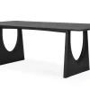 Esstisch Geometric Eiche schwarz B 220 cm