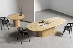 Esstisch Kane Eiche oval B 220 cm