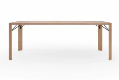 Esstisch Lago Eiche hell massiv ab 180 cm konfigurierbar