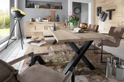 Esstisch Riverside Naturkante 180cm
