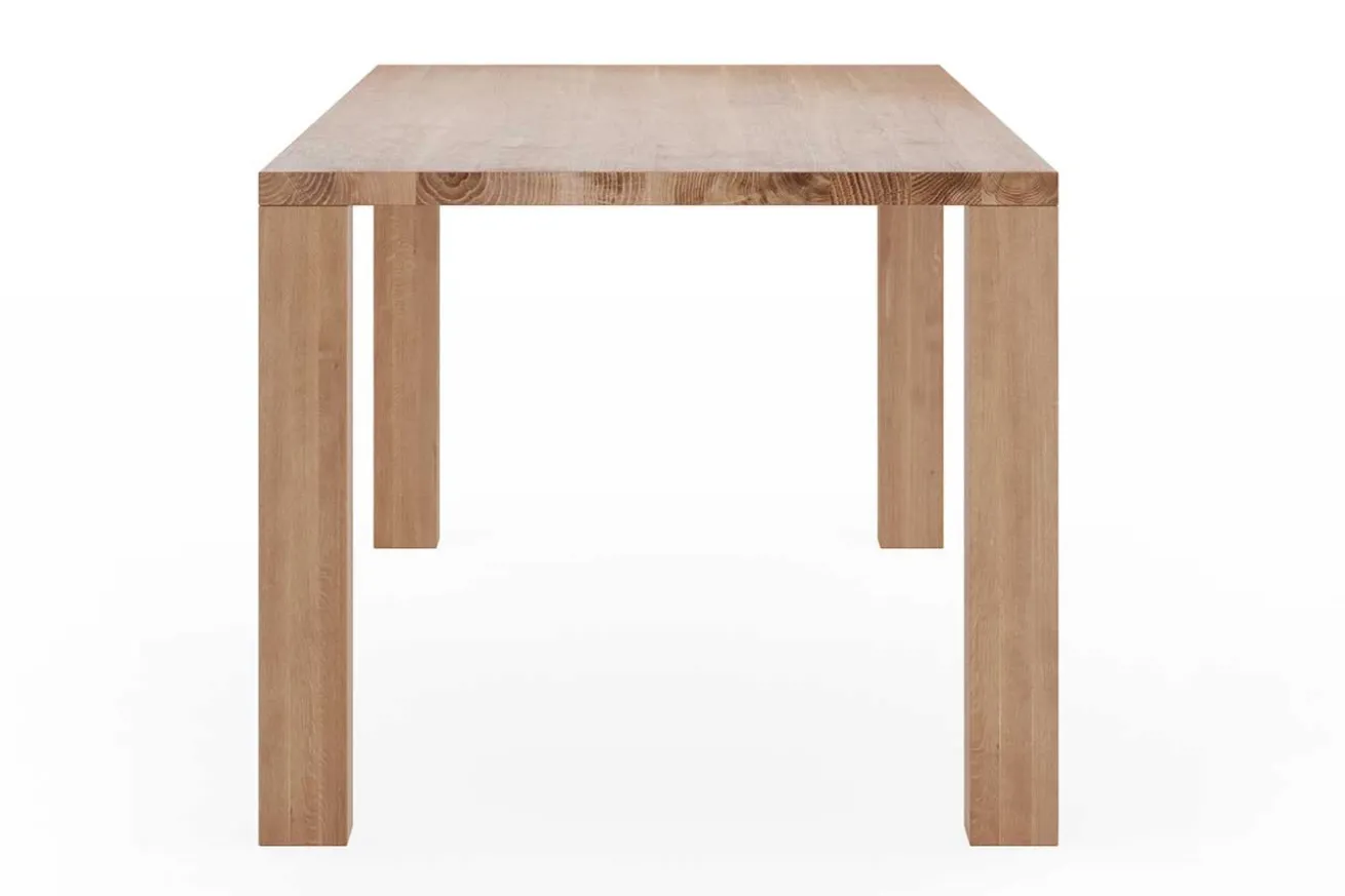 Esstisch Scandi Eiche massiv ab 160 cm konfigurierbar